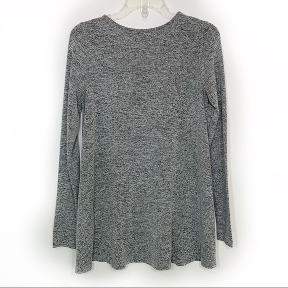 Anthropologie Postmark Grey Long Sleeve Shirt - Picture 6 of 6